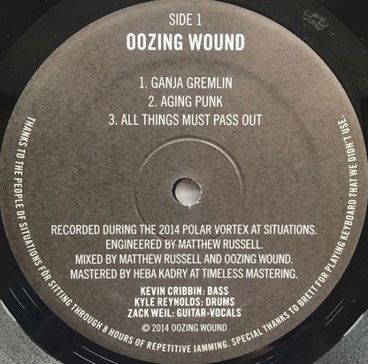 Black Pus / Oozing Wound (VINYL) | Near Mint (NM) Near Mint (NM) - METAL / USED *NEAR MINT*