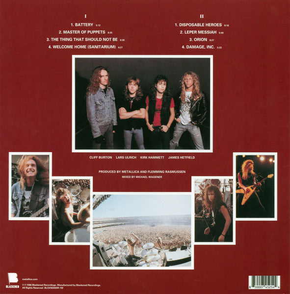 Master Of Puppets (VINYL) | Near Mint (NM) Mint (M) - METAL / USED *NEAR MINT*