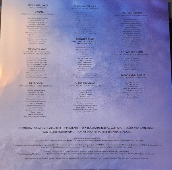 Tales From The Thousand Lakes (VINYL) | Near Mint (NM) Mint (M) - METAL / USED *NEAR MINT*