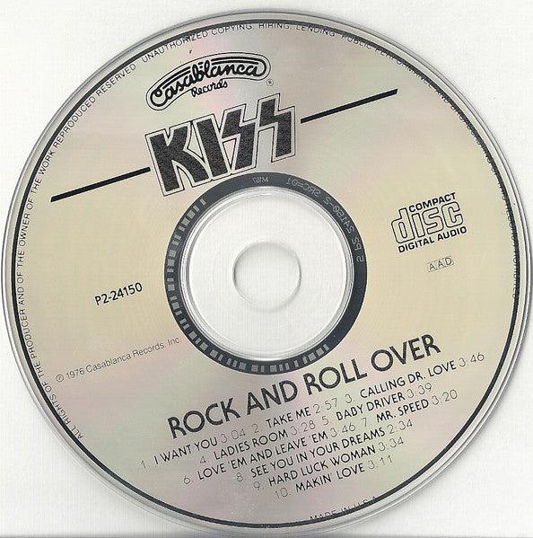 Rock And Roll Over (CD) | Near Mint (NM) Near Mint (NM) - METAL / USED *NEAR MINT*