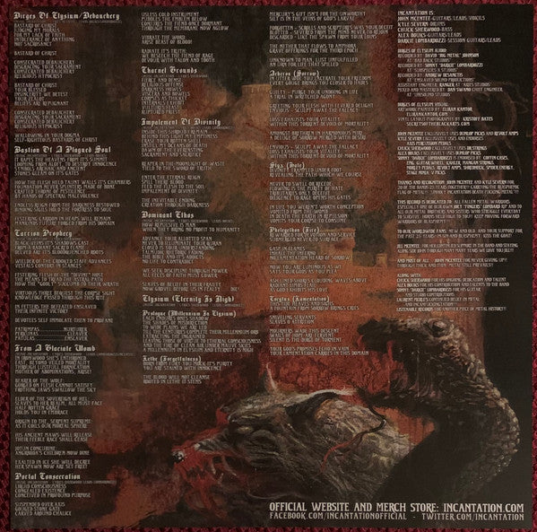 Dirges Of Elysium (VINYL) | Near Mint (NM) Near Mint (NM) - METAL / USED *NEAR MINT*