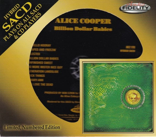 Billion Dollar Babies (SACD) | Near Mint (NM or M-) Near Mint (NM or M-) - METAL / USED *NEAR MINT*