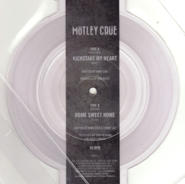 Kickstart My Heart / Home Sweet Home (*SHAPED* 7") | Near Mint (NM) Near Mint (NM) - METAL / USED *NEAR MINT*