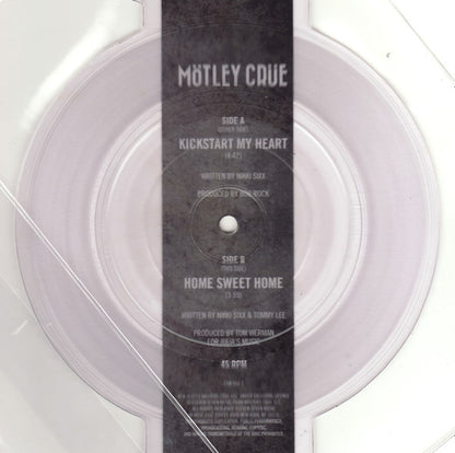 Kickstart My Heart / Home Sweet Home (*SHAPED* 7") | Near Mint (NM) Near Mint (NM) - METAL / USED *NEAR MINT*