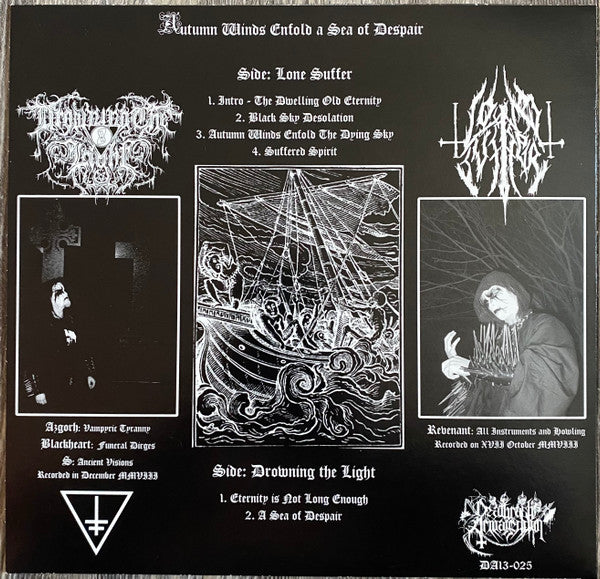 Autumn Winds Enfold A Sea Of Despair (10" VINYL) | Near Mint (NM) Near Mint (NM) - METAL / USED *NEAR MINT*