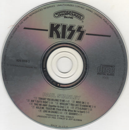 Paul Stanley (CD) | Near Mint (NM) Near Mint (NM) - METAL / USED *NEAR MINT*