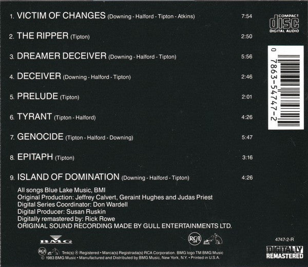 Sad Wings Of Destiny (CD) | Near Mint (NM or M-) Near Mint (NM or M-) - METAL / USED *NEAR MINT*