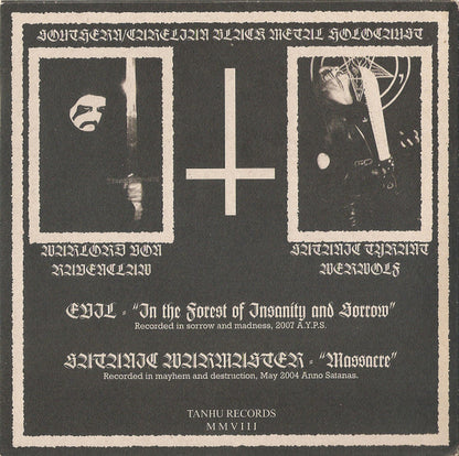 Southern / Carelian Black Metal Holocaust (7" VINYL) | Near Mint (NM) Near Mint (NM) - METAL / USED *NEAR MINT*