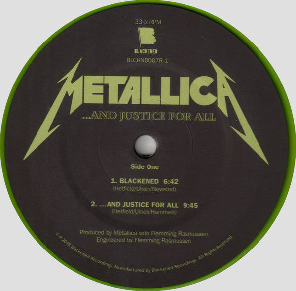 ...And Justice For All (2xVINYL) | Near Mint (NM) Mint (M) - METAL / USED *NEAR MINT*