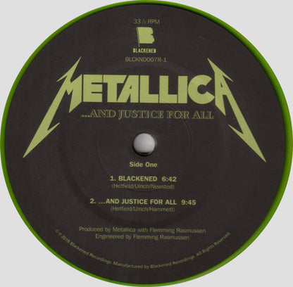 ...And Justice For All (2xVINYL) | Near Mint (NM) Mint (M) - METAL / USED *NEAR MINT*