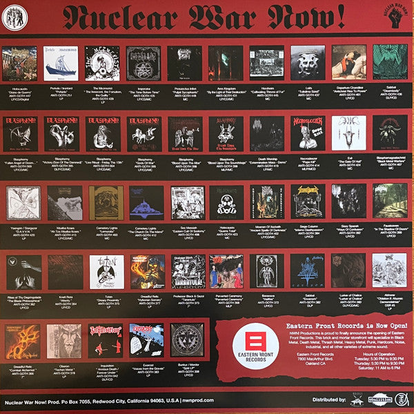 Sabbat - Fetishism (VINYL LP NUCLEAR WAR NOW! PRODUCTIONS ANTI-GOTH 479 2020) | Near Mint (NM or M-) Near Mint (NM) - METAL / USED *NEAR MINT*
