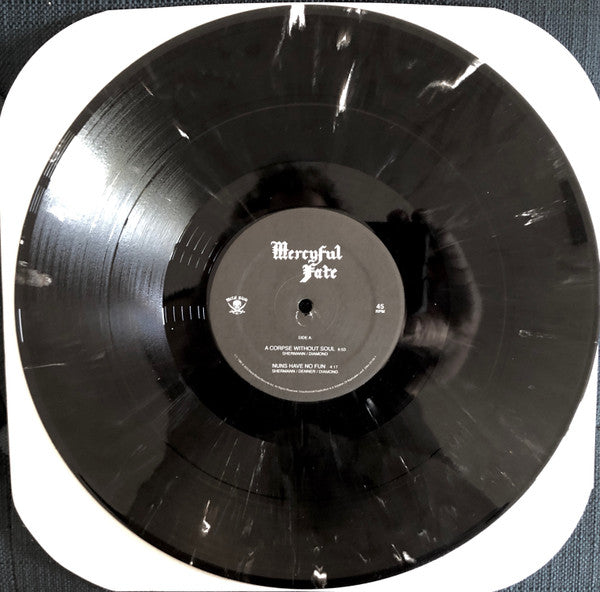 Mercyful Fate - Mercyful Fate (BLACK W WHITE EDGED MARBLE VINYL LP METAL BLADE 039842515618 2020) | Near Mint (NM or M-) Near Mint (NM) - METAL / USED *NEAR MINT*