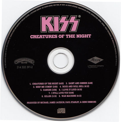Creatures Of The Night (CD) | Near Mint (NM) Near Mint (NM) - METAL / USED *NEAR MINT*