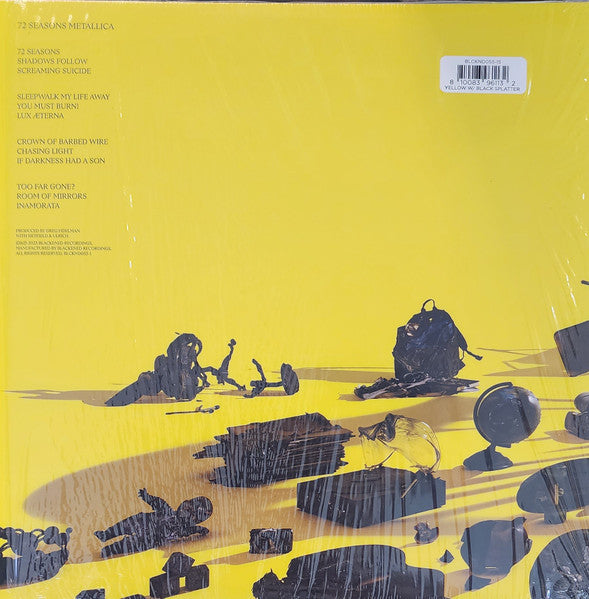 Metallica - 72 Seasons (YELLOW/BLACK SPLATTER VINYL 2xLP BLACKENED BLCKND055-1 APR 14, 2023) | Near Mint (NM or M-) Near Mint (NM) - METAL / USED *NEAR MINT*