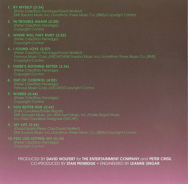 Out Of Control (CD) | Near Mint (NM) Near Mint (NM) - METAL / USED *NEAR MINT*