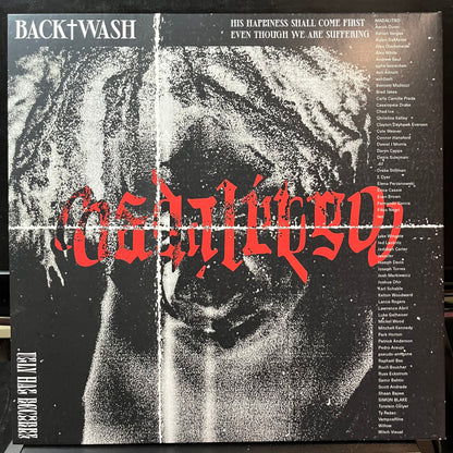 Backxwash - His Happiness Shall Come First Even Though We Are Suffering (RED/BLACK SPLATTER VINYL LP) | USED - METAL / USED *NEAR MINT*
