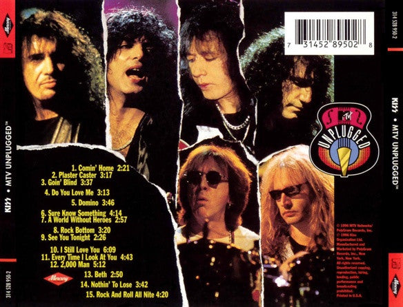 MTV Unplugged (CD) | Near Mint (NM) Near Mint (NM) - METAL / USED *NEAR MINT*