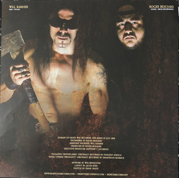 Domain Of Death (VINYL) | Near Mint (NM) Near Mint (NM) - METAL / USED *NEAR MINT*
