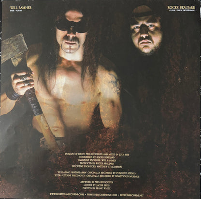 Domain Of Death (VINYL) | Near Mint (NM) Near Mint (NM) - METAL / USED *NEAR MINT*
