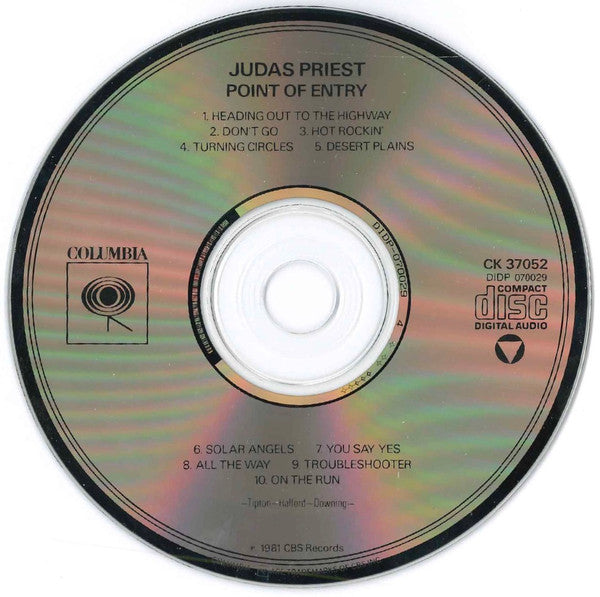 Point Of Entry (CD) | Near Mint (NM or M-) Near Mint (NM or M-) - METAL / USED *NEAR MINT*