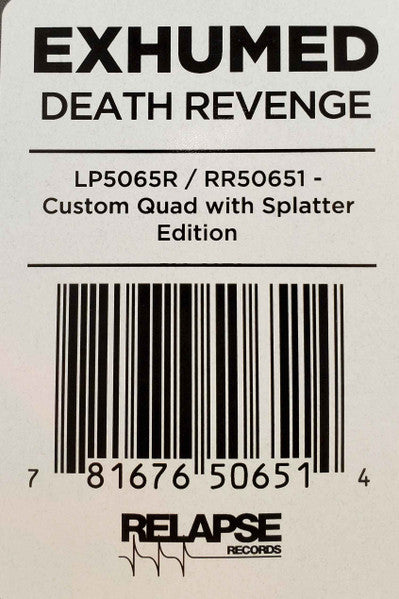 Death Revenge (VINYL) | Near Mint (NM) Mint (M) - METAL / USED *NEAR MINT*