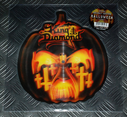 King Diamond - Halloween - Live (SHAPE PICTURE VINYL 7" METAL BLADE 3984-25052-7 2017) | Near Mint (NM or M-) Near Mint (NM) - METAL / USED *NEAR MINT*