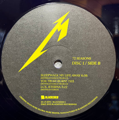 72 Seasons (2xVINYL) | Near Mint (NM) Mint (M) - METAL / USED *NEAR MINT*