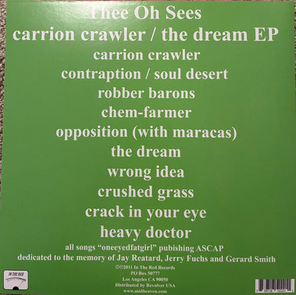Thee Oh Sees - Carrion Crawler / The Dream EP (PURPLE SMOKE VINYL LP IN THE RED ITR-222 2026) | USED - METAL / USED *NEAR MINT*