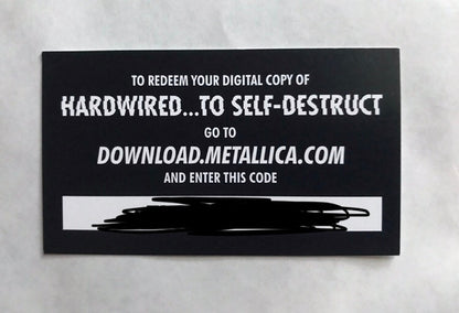 Metallica - Hardwired...To Self-Destruct (RED/BLACK MARBLED VINYL 2xLP) | USED - METAL / USED *NEAR MINT*