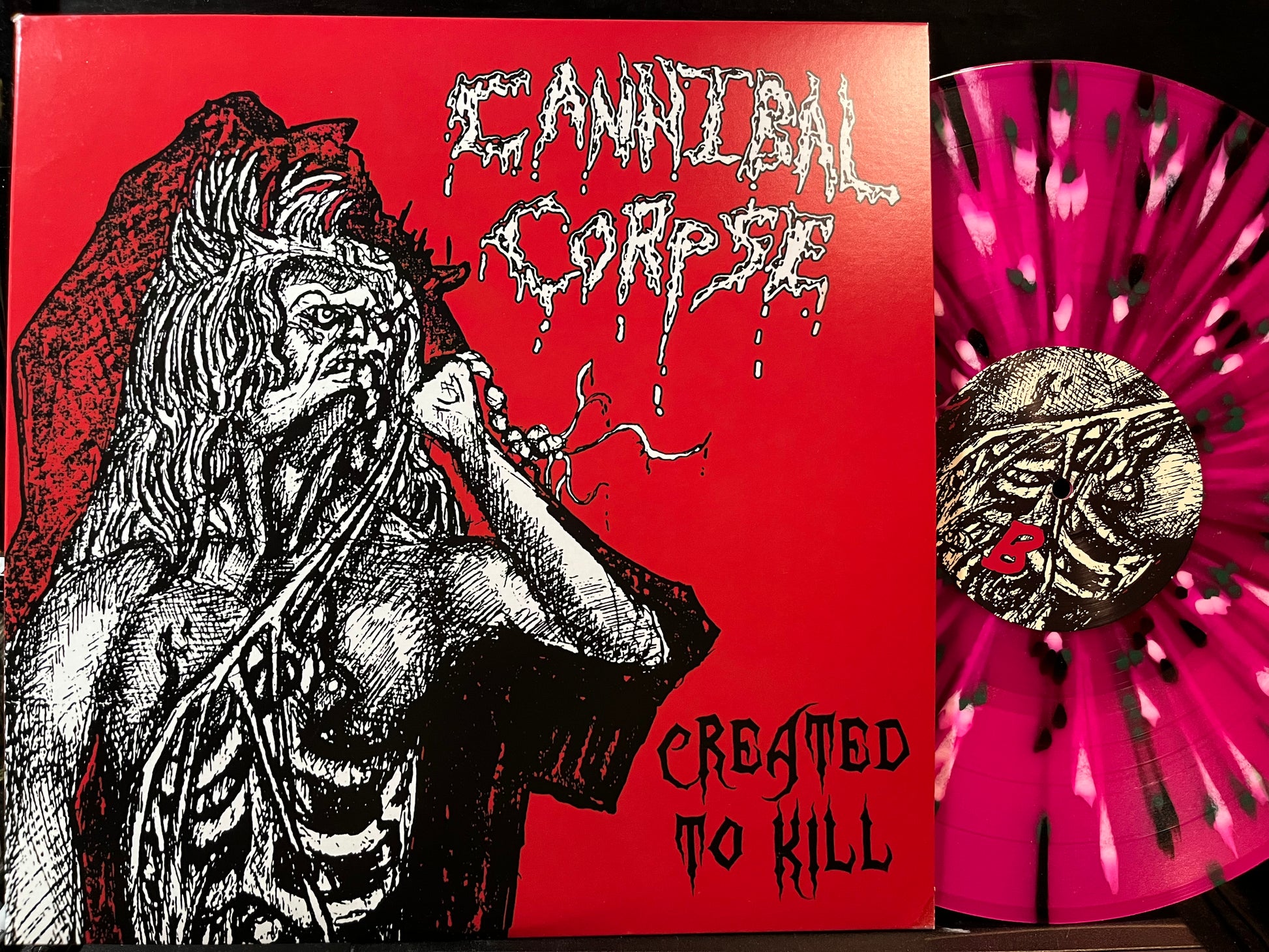 Cannibal Corpse - Created To Kill (SPLATTER VINYL 2022) | Near Mint (NM) Near Mint (NM) - METAL / USED *NEAR MINT*