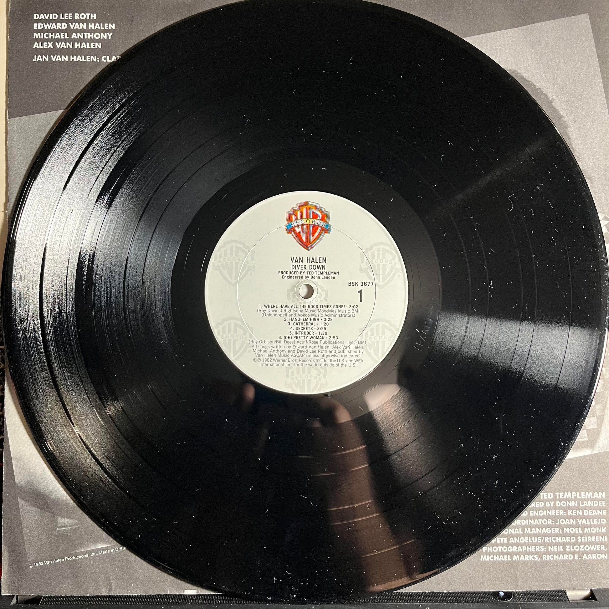 Van Halen - Diver Down *CLUB* | Near Mint (NM) Excellent (EX) - METAL / USED *NEAR MINT*