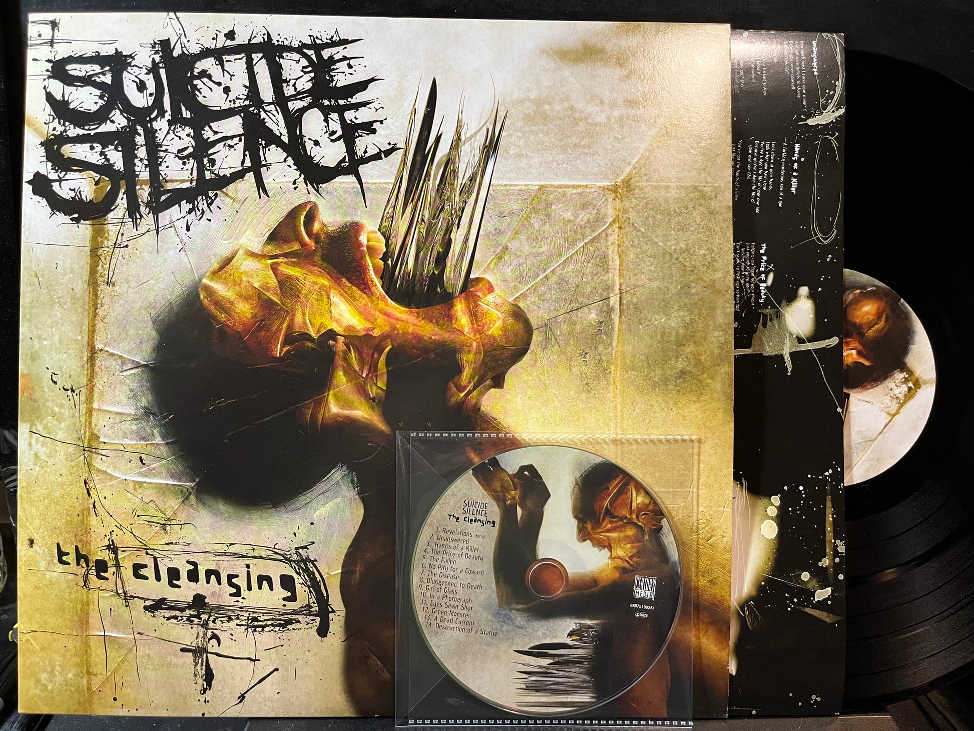 Suicide Silence - The Cleansing (CD & VINYL Century Media 88875199251 2016) | Near Mint (NM) Near Mint (NM) - METAL / USED *NEAR MINT*