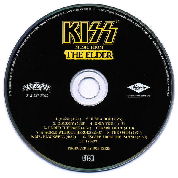(Music From) The Elder (CD) | Near Mint (NM) Near Mint (NM) - METAL / USED *NEAR MINT*