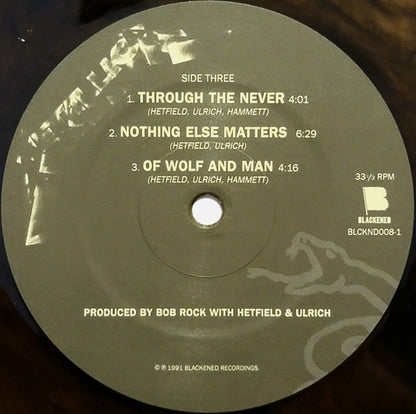 Metallica (2xVINYL) | Near Mint (NM) Mint (M) - METAL / USED *NEAR MINT*