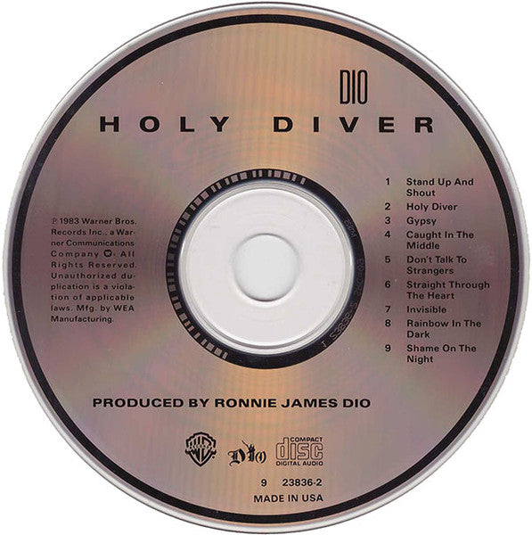 Holy Diver (CD) | Near Mint (NM or M-) Near Mint (NM or M-) - METAL / USED * NEAR MINT*