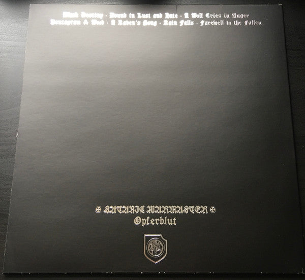 Opferblut (VINYL) | Near Mint (NM) Near Mint (NM) - METAL / USED *NEAR MINT*