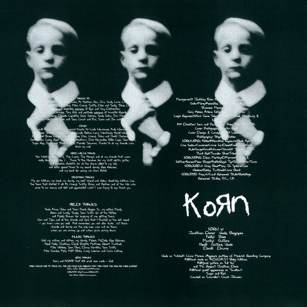 Korn - Life Is Peachy (180G VINYL LP) | Near Mint (NM or M-) Near Mint (NM) - METAL / USED *NEAR MINT*