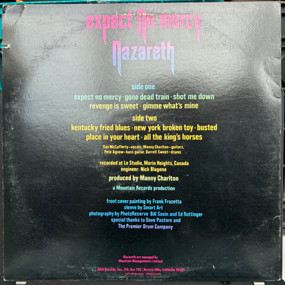 Nazareth (2) - Expect No Mercy (VINYL) | Near Mint (NM or M-) Excellent (EX) - METAL / USED *NEAR MINT*