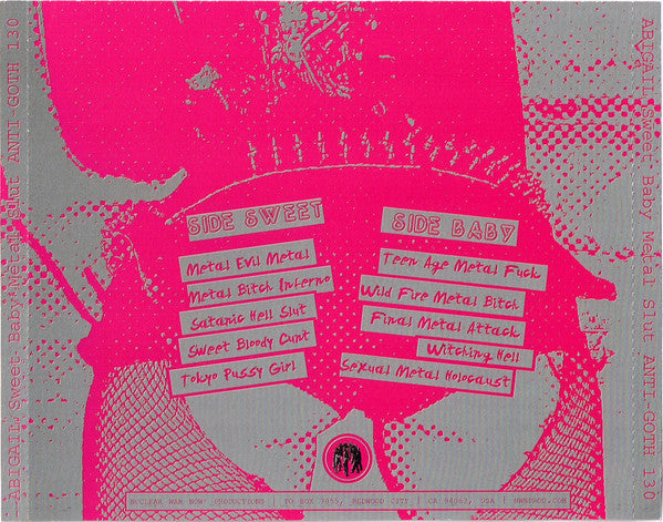 Abigail - Sweet Baby Metal Slut (VINYL LP NUCLEAR WAR NOW! PRODUCTIONS ANTI-GOTH 130 2009) | USED Near Mint (NM or M-) Near Mint (NM) - METAL / USED *NEAR MINT*