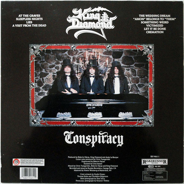 King Diamond - Conspiracy (PICTURE VINYL LP METAL BLADE 3984-25057-1 2018) | USED Near Mint (NM or M-) Near Mint (NM) - METAL / USED *NEAR MINT*