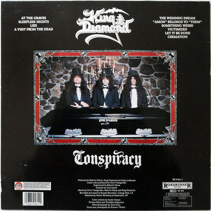King Diamond - Conspiracy (PICTURE VINYL LP METAL BLADE 3984-25057-1 2018) | USED Near Mint (NM or M-) Near Mint (NM) - METAL / USED *NEAR MINT*