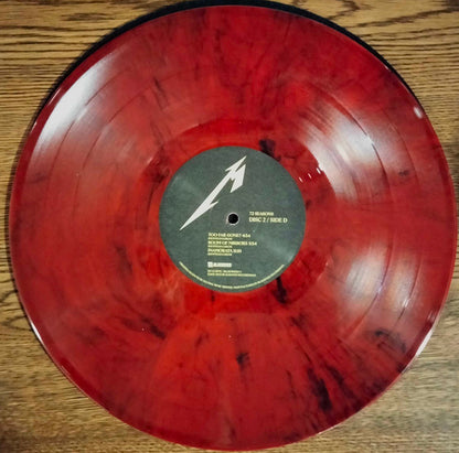 72 Seasons (2x RED & BLACK SPLATTER VINYL) | Near Mint (NM or M-) Near Mint (NM or M-) - METAL / USED *NEAR MINT*