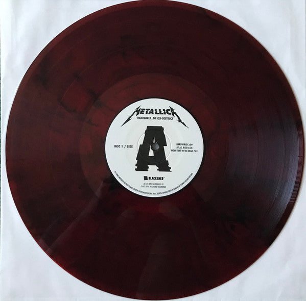 Metallica - Hardwired...To Self-Destruct (RED/BLACK MARBLED VINYL 2xLP) | USED - METAL / USED *NEAR MINT*