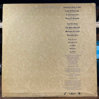 Long Live Rock 'N' Roll (VINYL) | Near Mint (NM or M-) Excellent (EX) - METAL / USED *NEAR MINT*