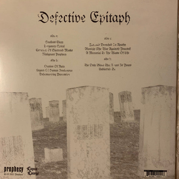 Defective Epitaph (2xVINYL) | Near Mint (NM) Mint (M) - METAL / USED *NEAR MINT*