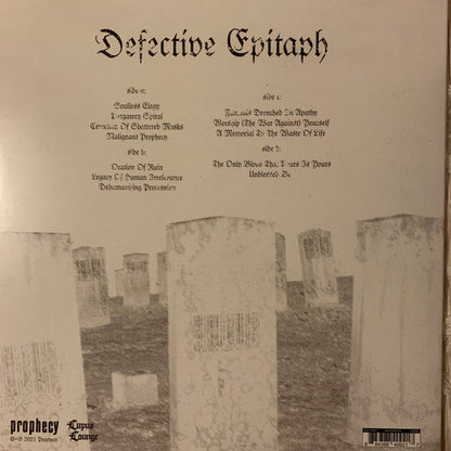 Defective Epitaph (2xVINYL) | Near Mint (NM) Mint (M) - METAL / USED *NEAR MINT*