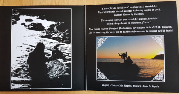 Cursed Below The Waves (VINYL) | Near Mint (NM) Near Mint (NM) - METAL / USED *NEAR MINT*