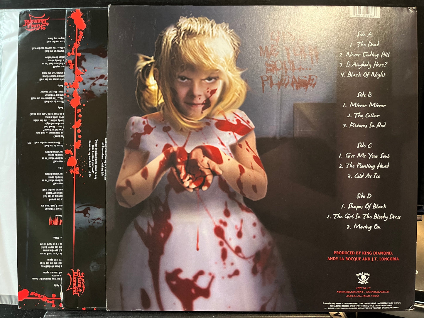 King Diamond - Give Me Your Soul... Please (VINYL 2xLP METAL BLADE 3984-15248-3 2019) | Near Mint (NM or M-) Near Mint (NM) - METAL / USED *NEAR MINT*