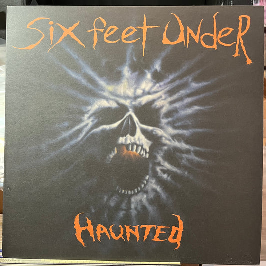 Six Feet Under - Haunted (ORANGE BLACK DUST VINYL LP METAL BLADE 3984-14093-5 2024) | USED Near Mint (NM) Near Mint (NM or M-) - METAL / USED *NEAR MINT*