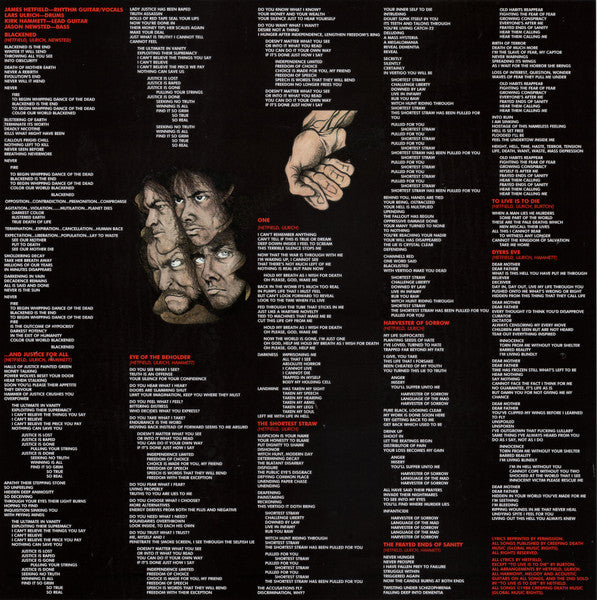 ...And Justice For All (2xVINYL) | Near Mint (NM) Mint (M) - METAL / USED *NEAR MINT*